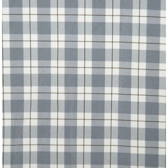 J.M. Haggar Men's Gray Plaid Button Front Dress Shirt Size 16-16.5 36/37 Career - Picture 3 of 6